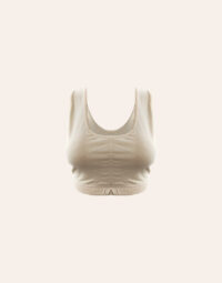 womens cotton sport bra padded