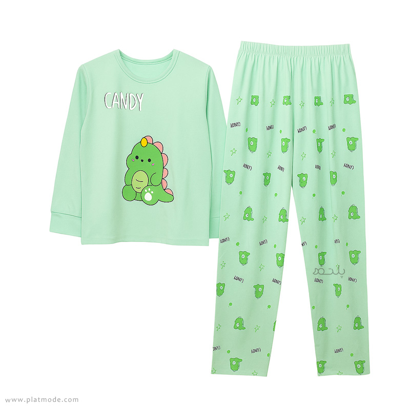 ست بلوز و شلوار نخی زنانه کندی