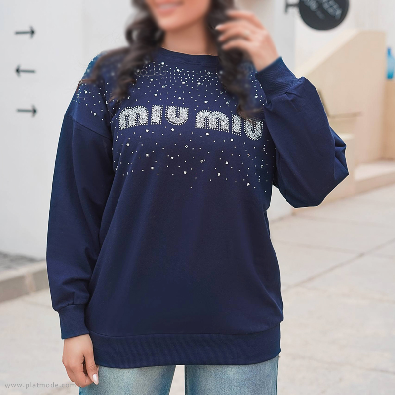 بلوز دورس نگین دار